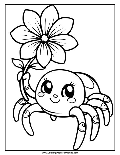 Spider Coloring Pages: 10 Free Printable PDFs