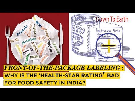 Front of package labeling: Why is the ‘health-star rating’ bad for food ...