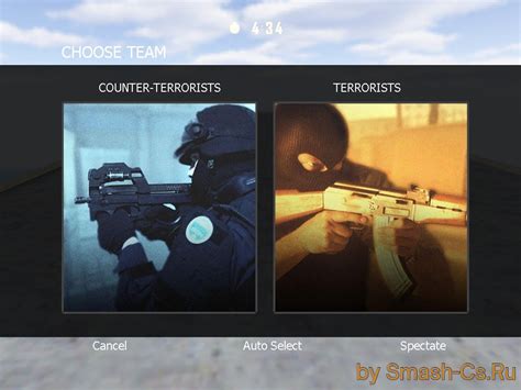 Download Team selection menu from CS:GO for CS 1.6