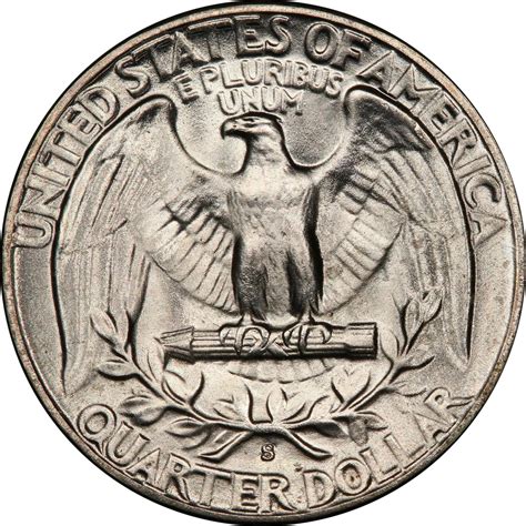 1954 S 25c Ms | Washington Quarters | Coin