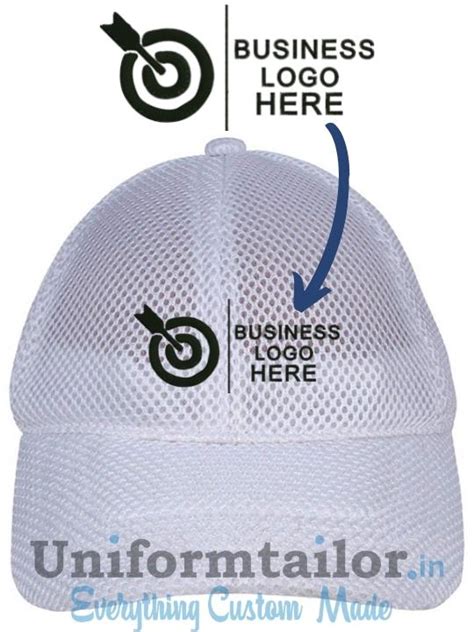 Custom logo Airy Mesh Baseball Cap Red | Full Net Fabric Custom Logo ...