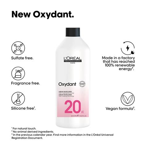 Loreal inoa Oxydant Developer 6% 20Vol Ammonia Free 1000Ml – Fabb6