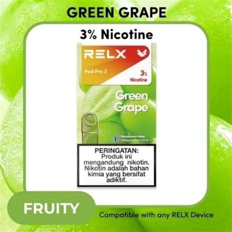 Jual RELX GREEN GRAPE - Jakarta Barat - R Point | Tokopedia
