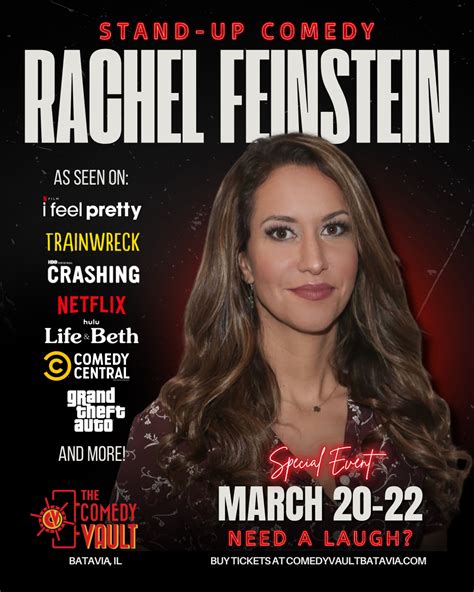 Stand-Up: Rachel Feinstein - Batavia MainStreet