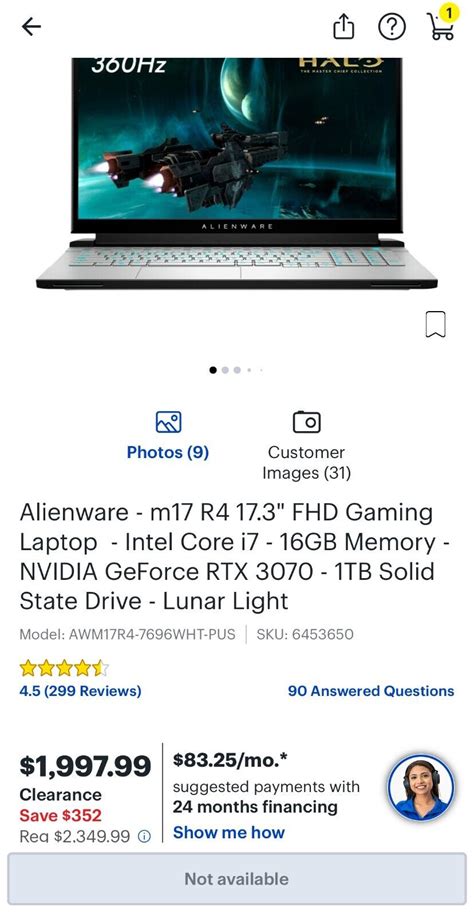 alienware m17 r4 3070 | eBay