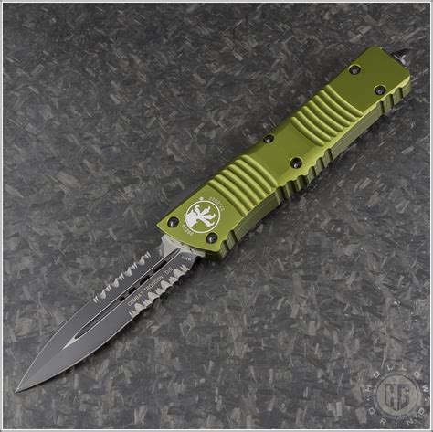 Microtech Knives OD Green Combat Troodon D/E Automatic OTF D/A Knife (3 ...