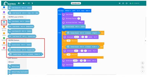 Gesture Sensor | Plataforma WRO Learn