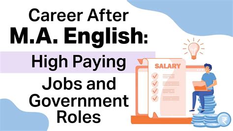 Career After MA English: High Paying Jobs and Government Roles