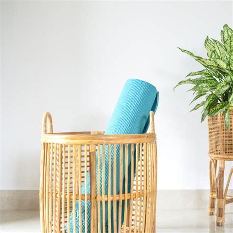 Cane Laundry Basket Online - Premium Basket | Nestasia
