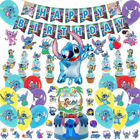 101 Pcs Lilo and Stitch Party Supplies, Lilo and | Ubuy India
