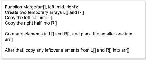 Image result for Coleman Merge Sort Algorithm
