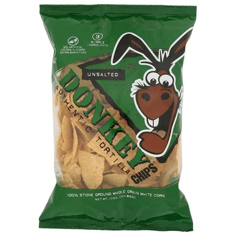 Donkey Chips Tortilla Unsalted (11 oz) Delivery or Pickup Near Me ...