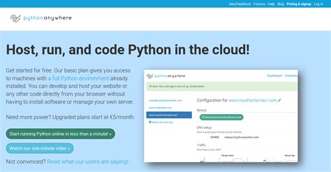 Image result for PythonAnywhere