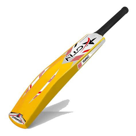 GTN Hard Plastic Cricket Bat Double Blade Cricket Bat - Ideal for ...