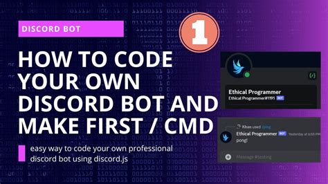 How to Code a Discord Bot Part 1 Buttons 的图像结果