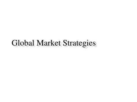 Strategies for Reaching Global Market Figure 的图像结果
