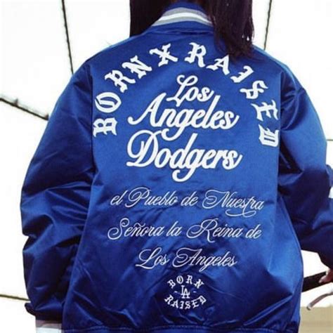 Born x Raised Men's Blue Jacket | Depop