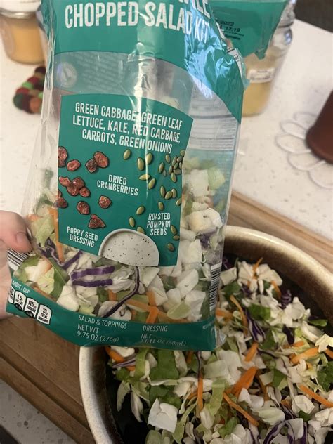 Where’s the kale in my sweet kale chopped salad??? :’( : r/aldi