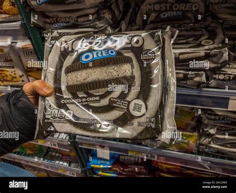 A shopper chooses a package of the limited edition “Most Oreo” Oreo ...