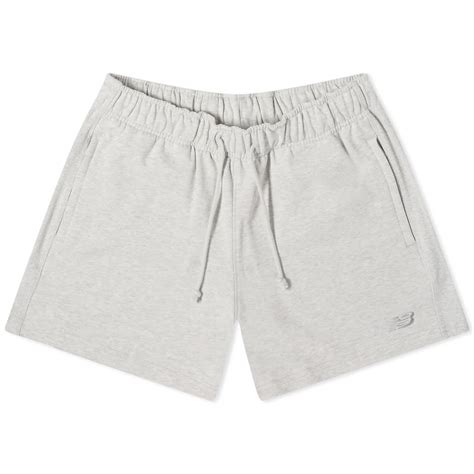 New Balance NB Athletics French Terry Short Ash Heather | END. (US)
