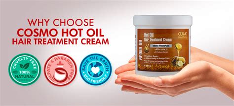 Argan Oil - Hot Oil Hair Treatment Cream - Intensive Moisturizing