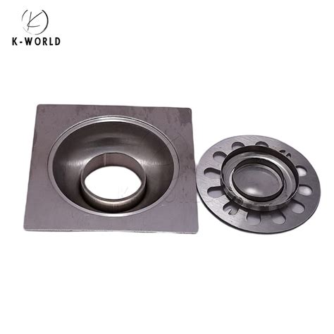 K-World Backflow Preventer Floor Drain Factory OEM Customized PVC Angle ...