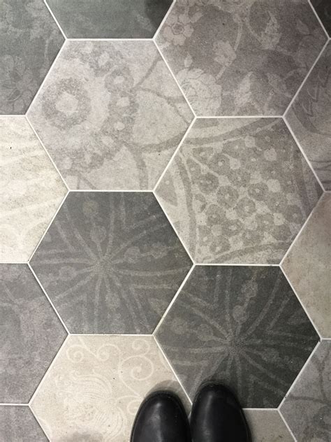 Large Grey Hexagon Floor Tile at Devin Solis blog
