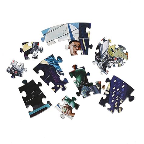 Funskool DC Superhero Circular Puzzle, 103PCs, 4Y+, Multicolour