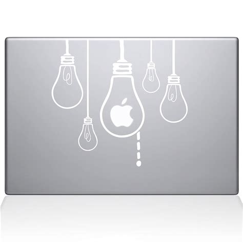 The Decal Guru Idea Light Bulbs MacBook Decal Vinyl Sticker - 15 ...