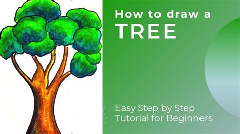 Image result for Tree Drawing Easy Simple