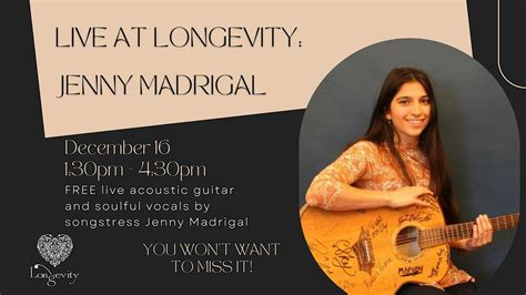 Live at Longevity: Jenny Madrigal, Longevity Wines Inc, Livermore, 16 ...