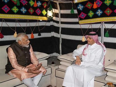 PM Narendra Modi, Qatar PM Sheikh Mohammed bin Abdulrahman Al Thani