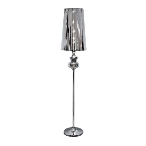 Silver Floor Lamp With Table at Rodney Swisher blog