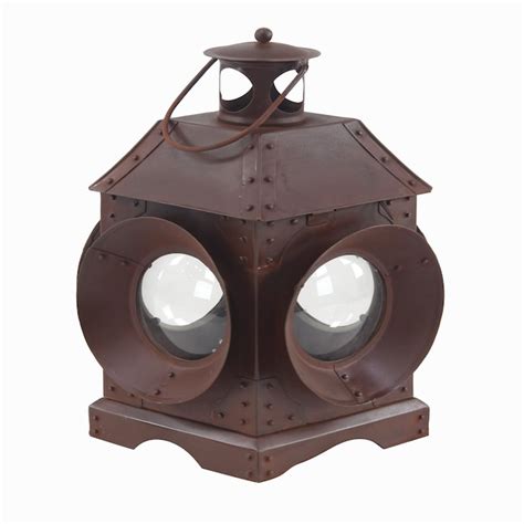 Grayson Lane 1 Candle Metal Lantern Candle Holder in the Candle Holders ...