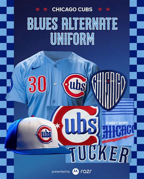 Cubs reviving baby blue alternate uniforms for 2025 season