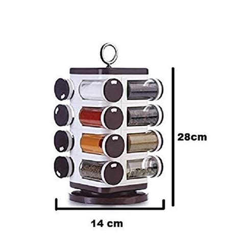 8119 Ganesh Multipurpose Revolving Spice Rack With — Deodap