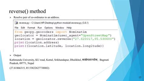 Image result for Geopy for Geocoding