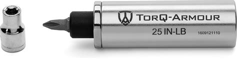 Buy TorQ-Armour Miniature Torque Limiter Socket (65 inch-lb) Never ...