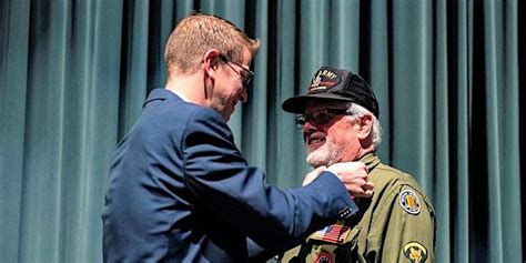 Belfair Congressional Pinning Ceremony for Veterans of the Vietnam ...