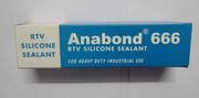 anabond RTV Silicone sealant 666 clear-100gm heavy duty (pack of 1 ...