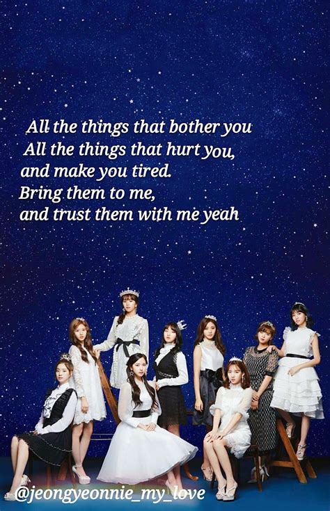 Twice quotes One in a million Twice Lyrics Quotes Kpop, Lyric Quotes ...