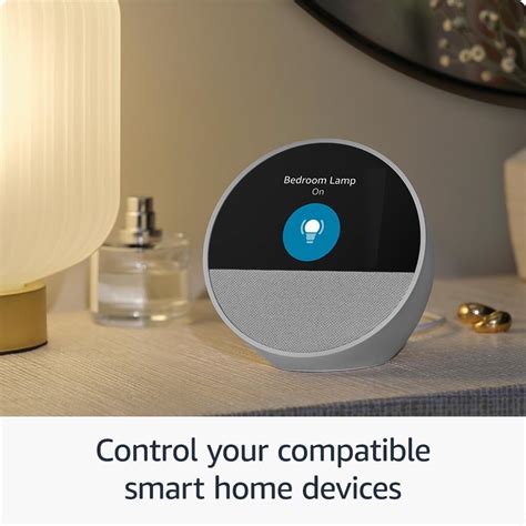 Amazon Echo Spot (newest model), Great for India | Ubuy