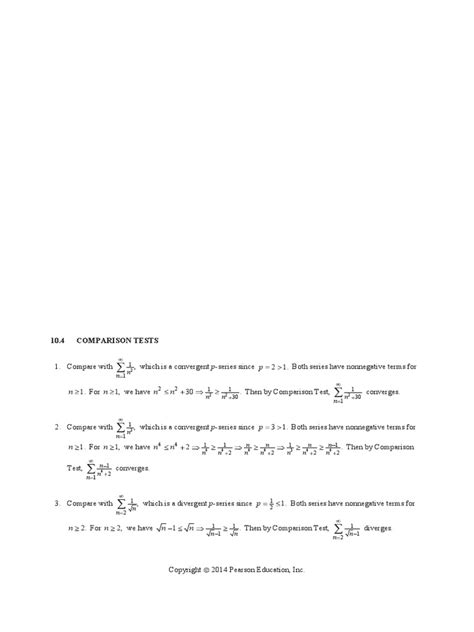 Image result for Comparison Test Math