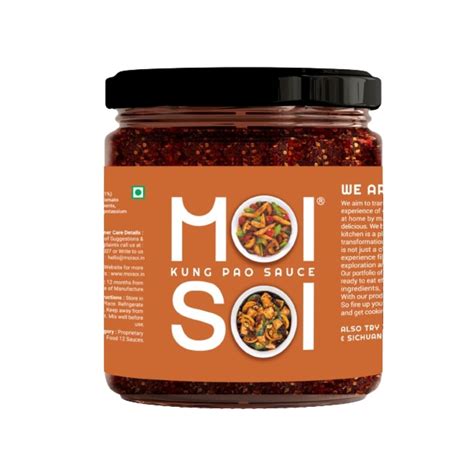 MOI SOI® KUNG PAO SAUCE - 175gms | Cook | Dip | Marinate | Spread ...