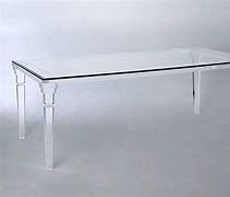 Image result for Clear Acrylic Dining Table