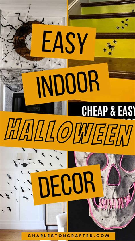 70 Best Easy DIY Indoor Halloween Decoration Ideas