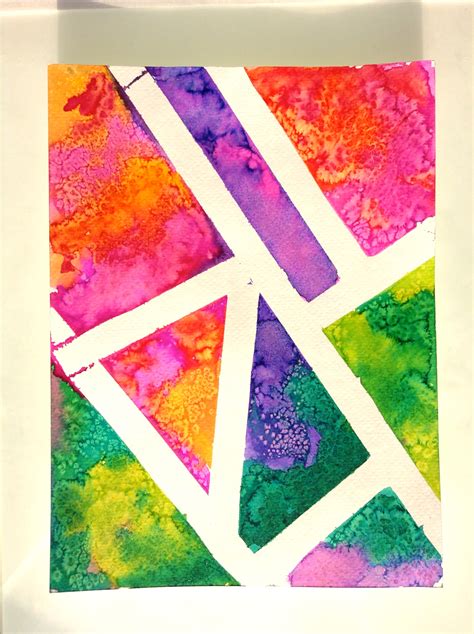 Holly's Arts and Crafts Corner: Art & Science Collide: Watercolor Salt ...