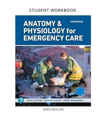 Buy Student's Workbook for Anatomy & Physiology for Emergency Care Book ...