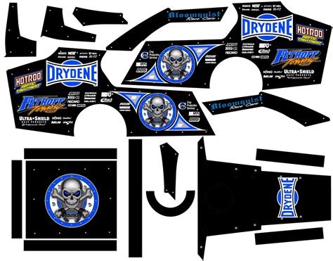 Scott Bloomquist Traxxas Modified Wrap - High-Quality RC Car Wrap – Whipple's Kustom Wraps