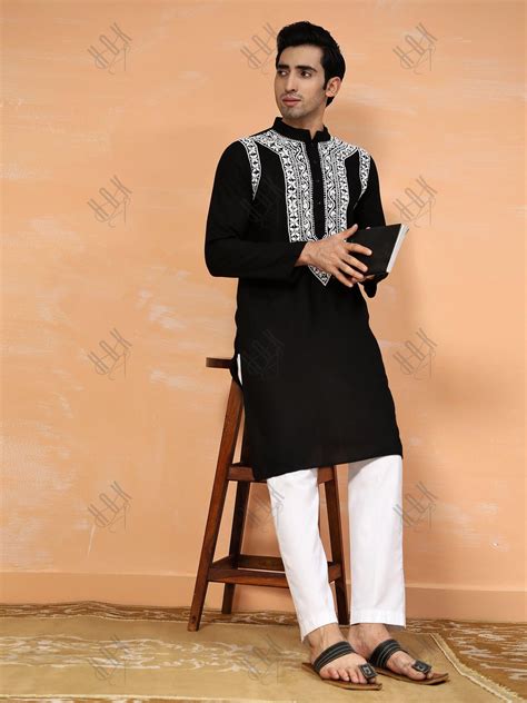 House Of Kari(Chikankari Clothing) - Chikankari Kurtas For Men | Men's ...